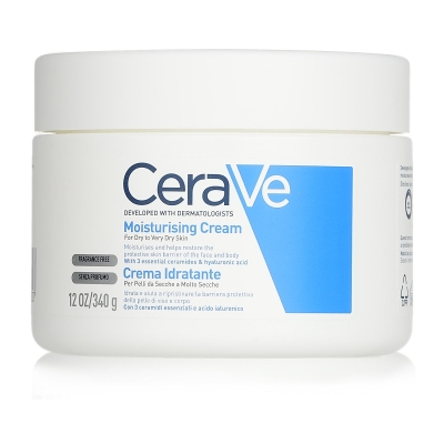 CeraVe Moisturising Cream For Dry to Very Dry Skin 340g/12oz