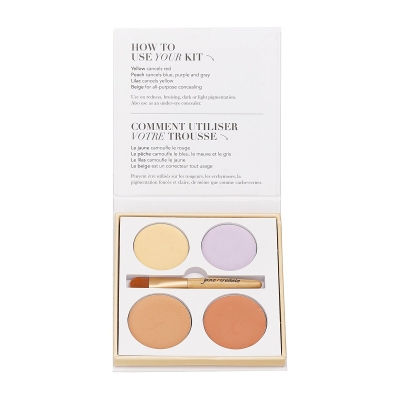 Jane Iredale Corrective Colors Kit (4x Concealer + 1x Applicator) 9.9g/0.35oz