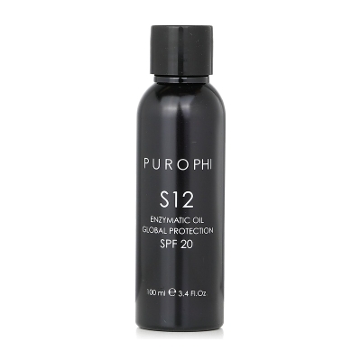 PUROPHI S12 Enzymatic Oil Global Protection SPF 20 (vedenkest&auml;v&auml;) 100ml/3.4oz