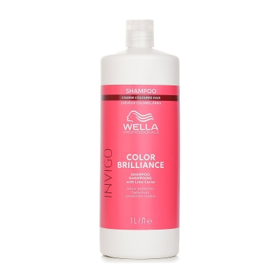 Wella Invigo Color Brilliance Shampoo With Lime Caviar Coarse Colored Hair 1000ml