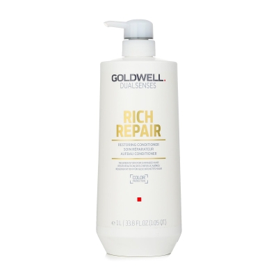 Goldwell Dual Senses Rich Repair Restoring Conditioner (Regeneration For Damaged Hair) 1000ml/33.8oz