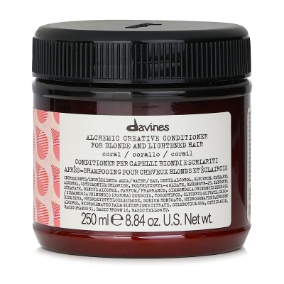 Davines Alchemic Creative Conditioner Coral (For Blonde and Lightened Hair) 250ml/8.84oz