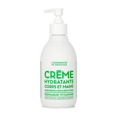 Compagnie de Provence Romarin Vitamine Rosemary Hand & Body Cream 300ml/10oz