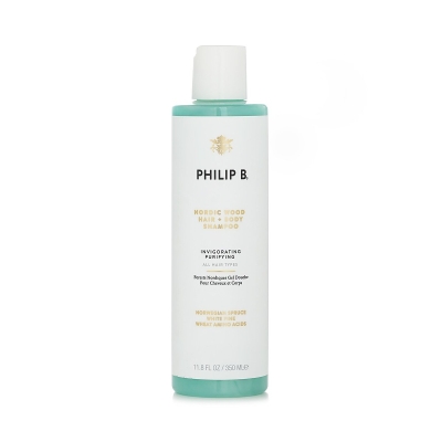 Philip B شامبو للشعر والجسم Nordic Wood (مطهر ومرطب لجميع أنواع الشعر) 350ml/11.8oz