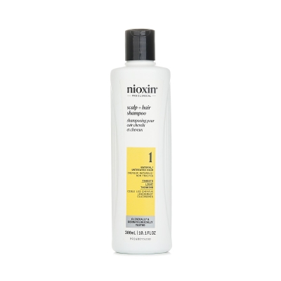 Nioxin Derma Purifying System 1 Cleanser Shampoo (Natural Hair, Light Thinning) 300ml/10.1oz