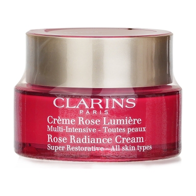 Clarins Super obnovuj&iacute;c&iacute; růžov&yacute; z&aacute;řiv&yacute; kr&eacute;m 50ml/1.7oz