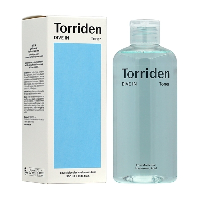 Torriden Dive In Low Molecular Hyaluronic Acid Toner 300ml