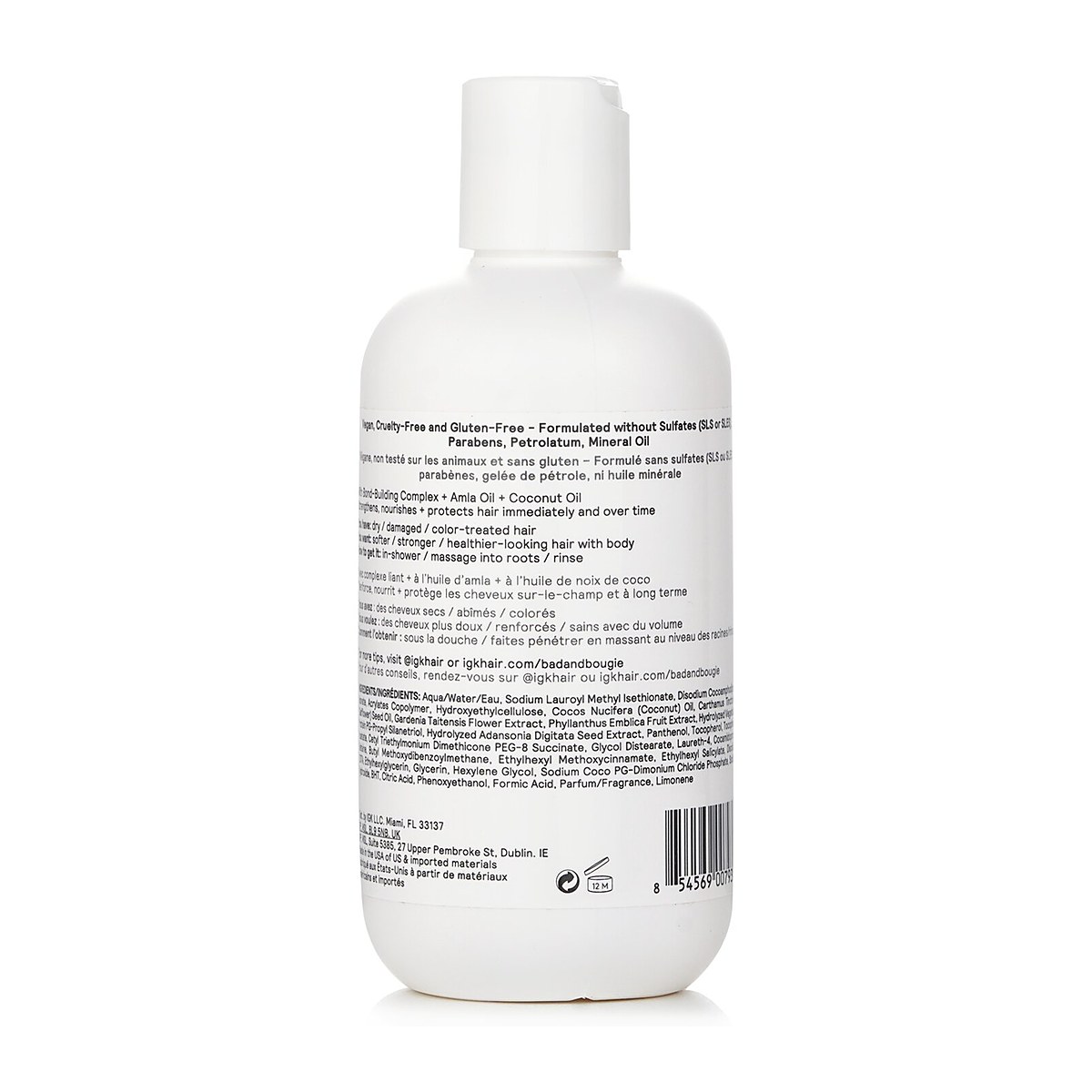 IGK Bad & Bougie Amla Oil Deep Repair Shampoo 236ml/8oz