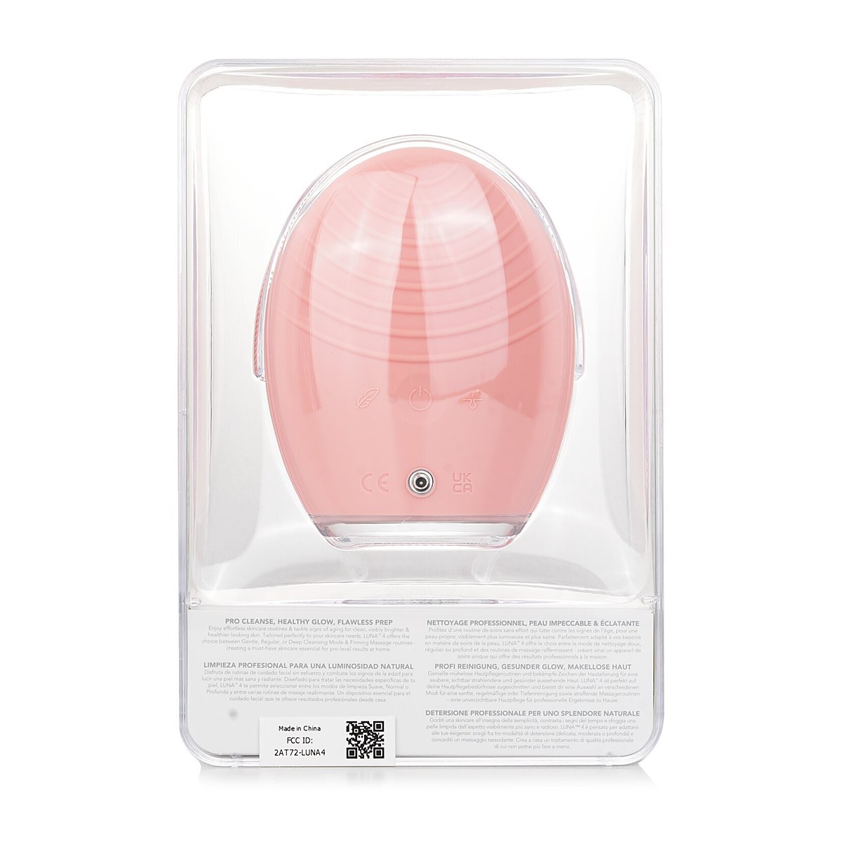 FOREO Luna 4 2-In-1 Smart Facial Cleansing & Firming Device (Balanced Skin) 1pcs