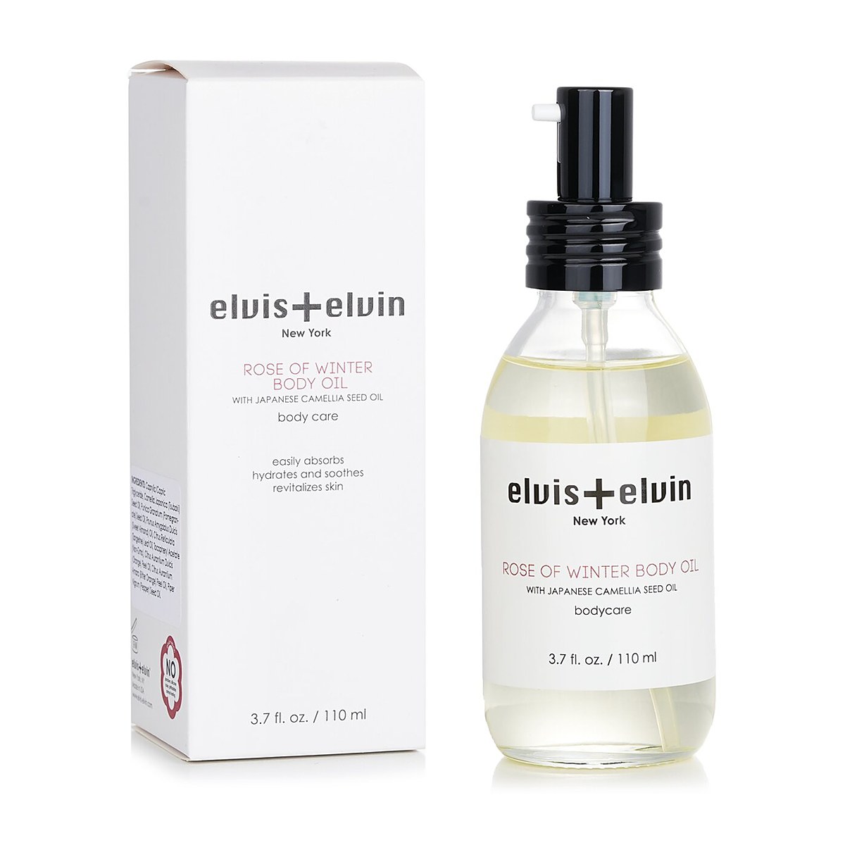 Elvis + Elvin Rose Of Winter Body Oil 110ml/3.7oz