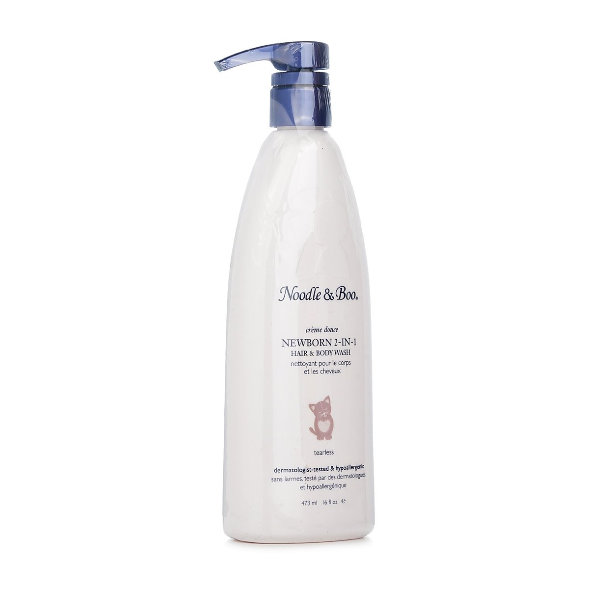 Noodle & Boo Vastasyntyneiden 2-in-1 hius- ja vartalopesu 473ml/16oz