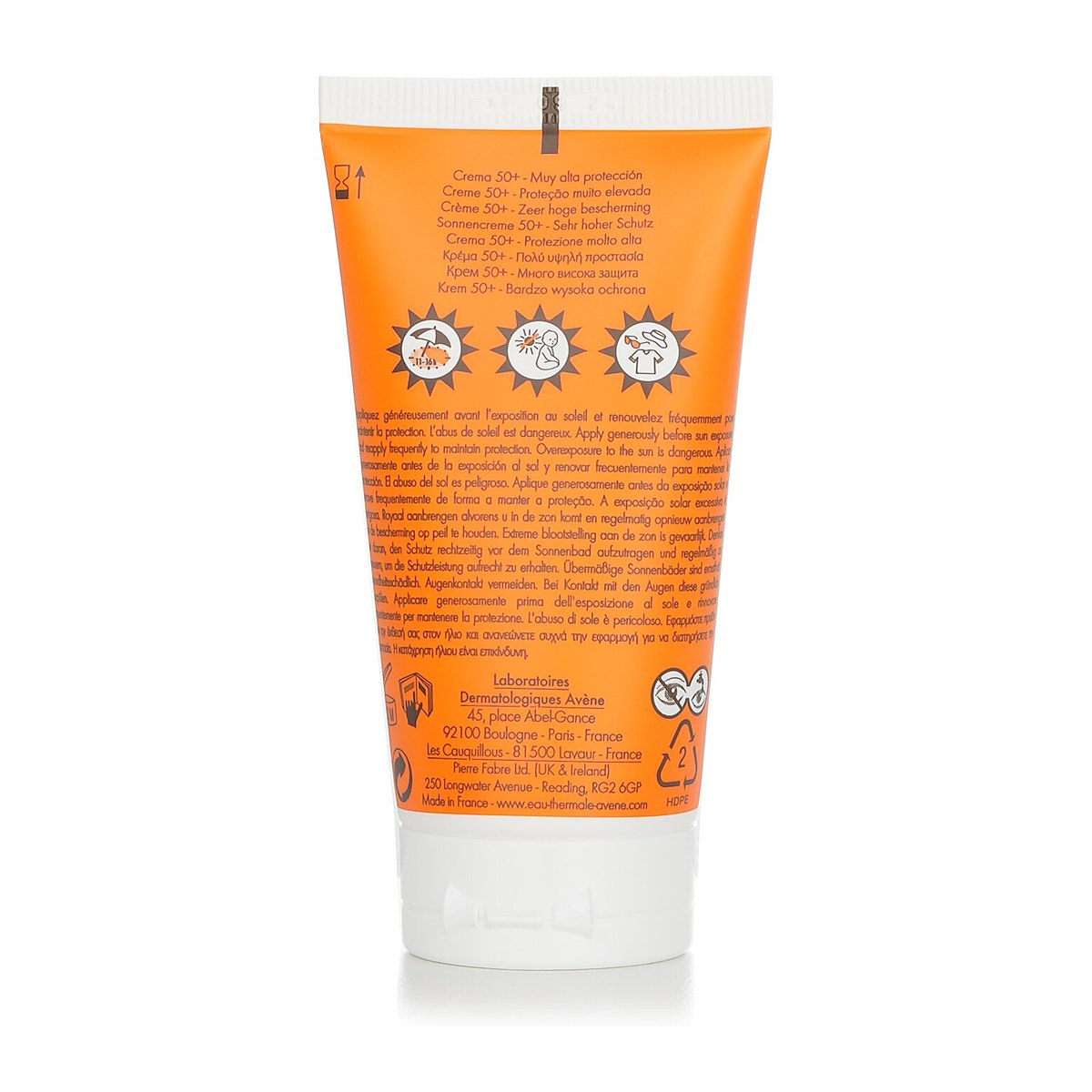 Avene ベリー ハイ プロテクション クリーム SPF50+ - 乾燥性敏感肌用 50ml/1.7oz