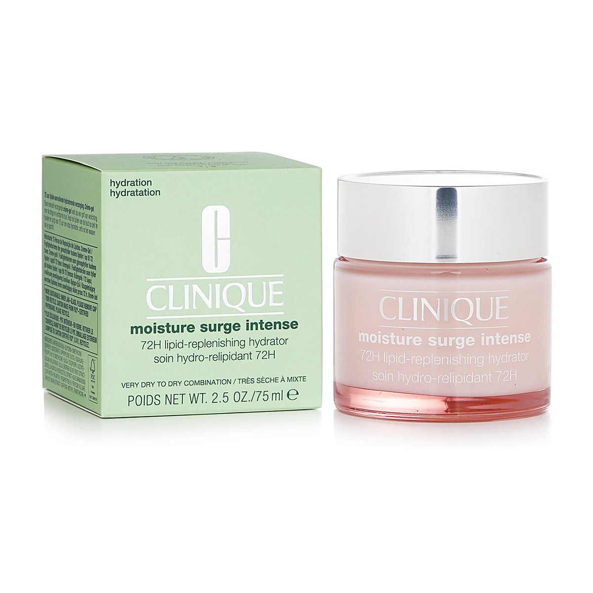 Clinique 모이스춰 써지 인텐스 72시간 리피드 리플레니싱 하이드레이터 75ml/2.5oz