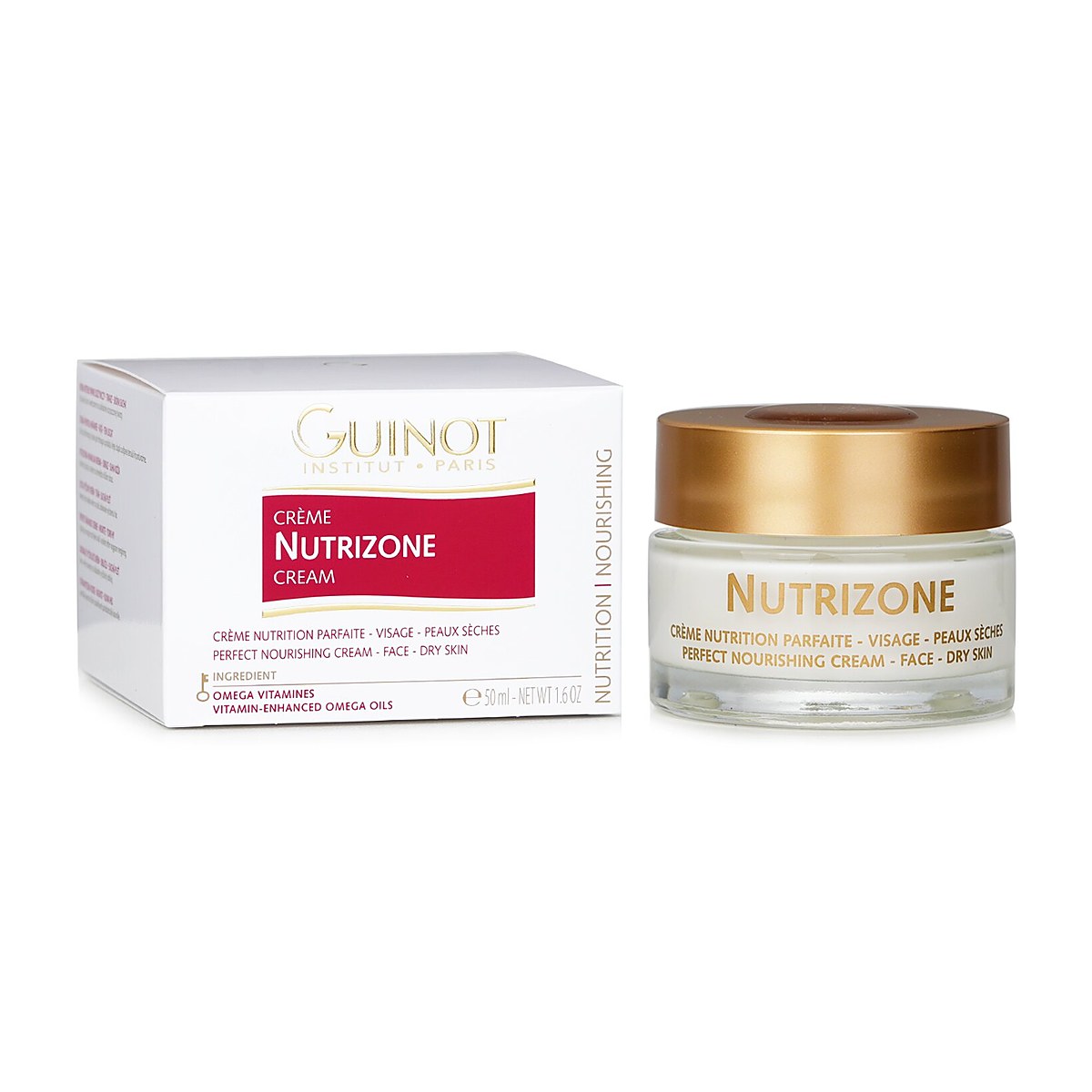 Guinot Nutrizone Cream - Perfektn&iacute; v&yacute;živn&yacute; kr&eacute;m pro suchou pleť 50ml/1.6oz