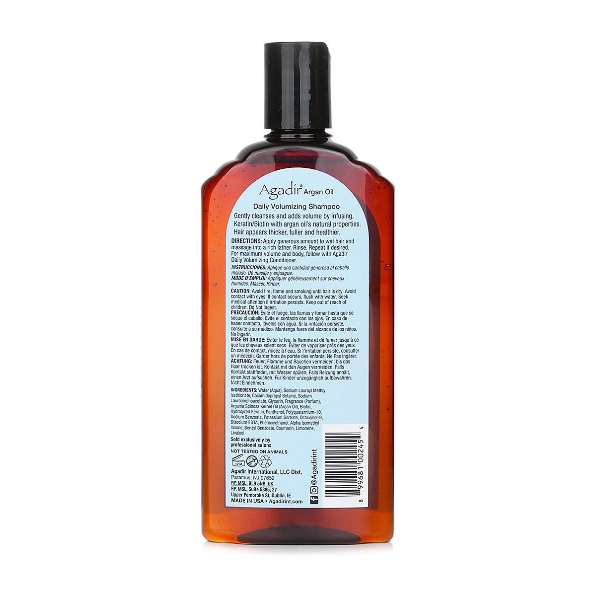 Agadir Argan Oil 日常丰盈洗发露 366ml/12.4oz