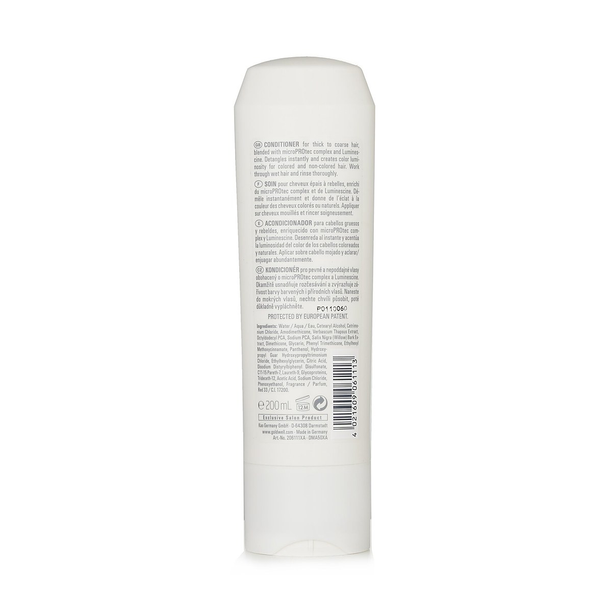 Goldwell 듀얼 센스 컬러 엑스트라 리치 브릴리언스 컨디셔너 (굵은 모발용- 광채 강화) 200ml/6.8oz