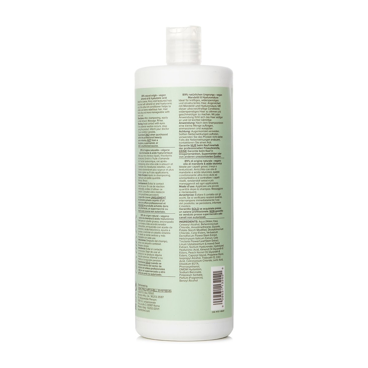 Paul Mitchell Clean Beauty Anti-Frizz Conditioner 1000ml/33.8oz