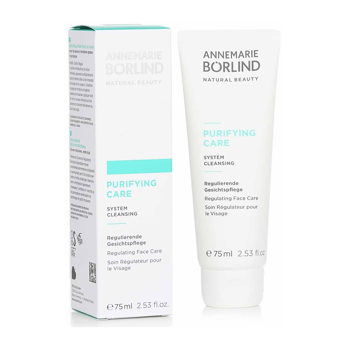 Annemarie Borlind Rensende Regulerende Ansiktspleie - For Fet eller Akneutsatt Hud 75ml/2.53oz