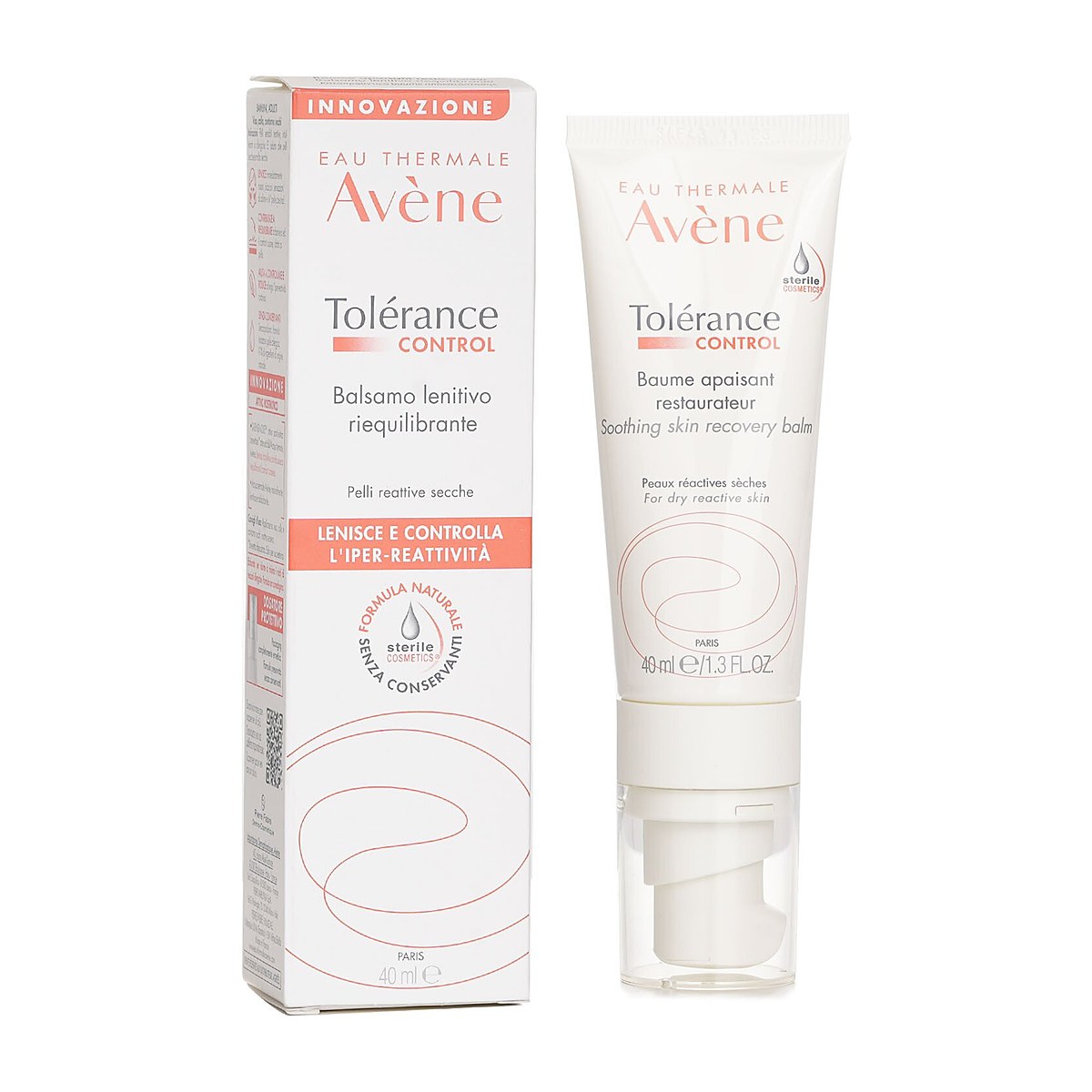 Avene Tolerance CONTROL Soothing Skin Recovery Balm - For Dry Reactive Skin 40ml/1.3oz
