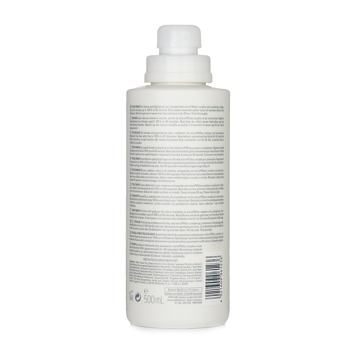 Goldwell Dual Senses Blondes & Highlights 60SEC Treatment (Luminosity For Blonde Hair) 500ml/16.9oz