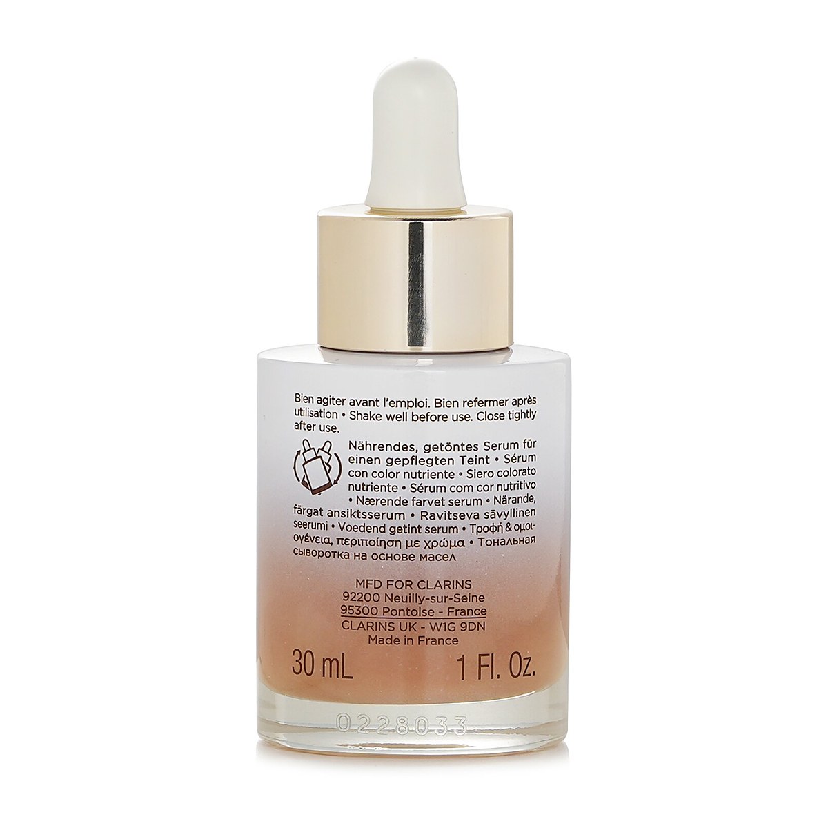 Clarins Tinted Oleo Serum Healthy Glow & Nourishing Tint Liquid Foundation 06 30ml/1oz