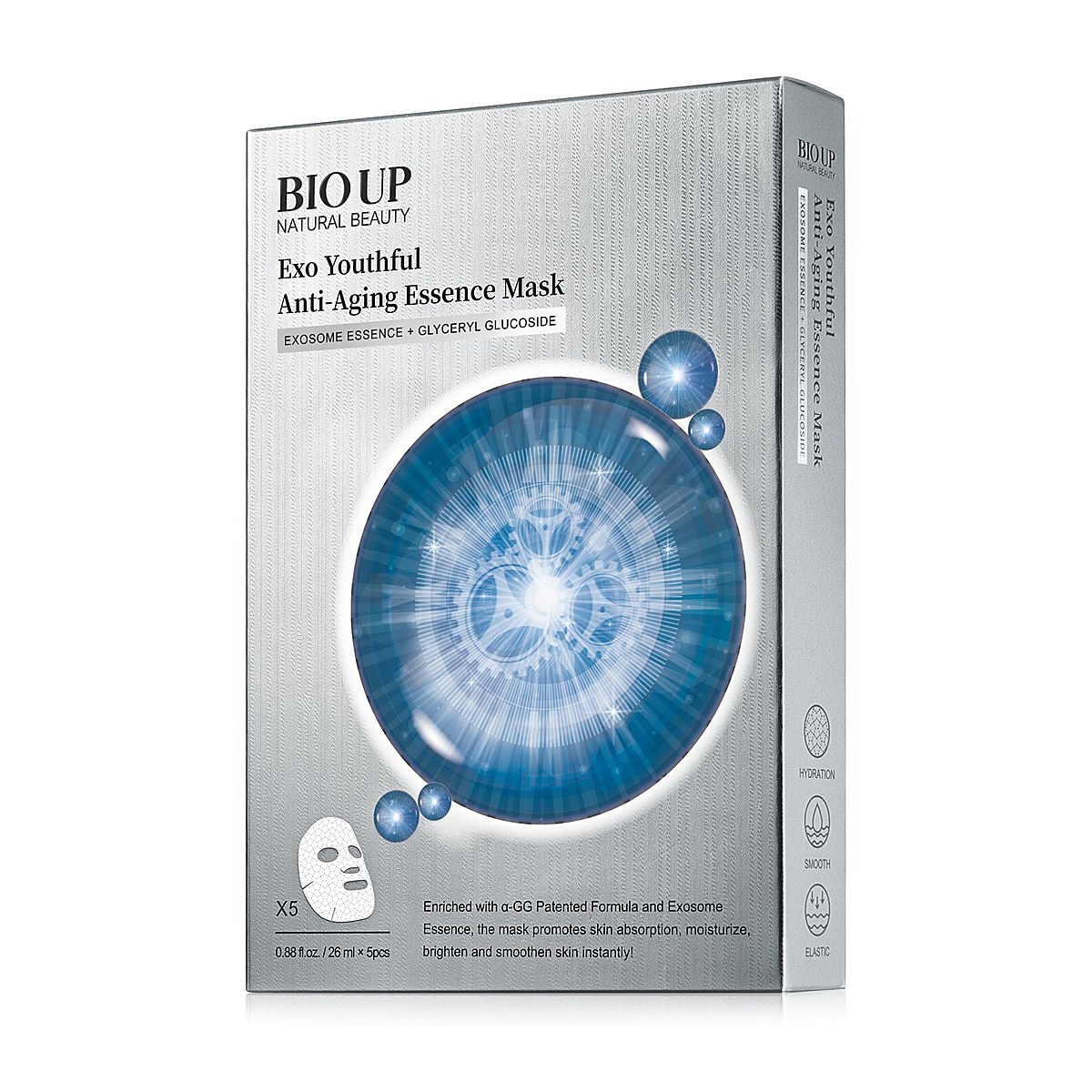 Natural Beauty Bio Up Exo Youthful Anti-Aging Essence Mask 26ml x 5pcs