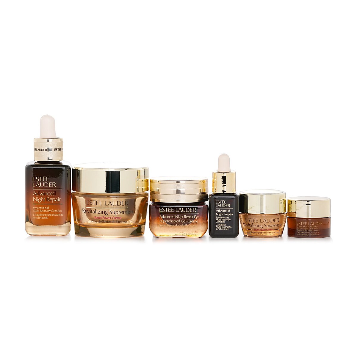 Estee Lauder 予你所爱礼盒: ANR精华 (30+7毫升l) + 眼霜 (15 + 5毫升) + 新生活面霜 (30 + 7毫升) 6pcs
