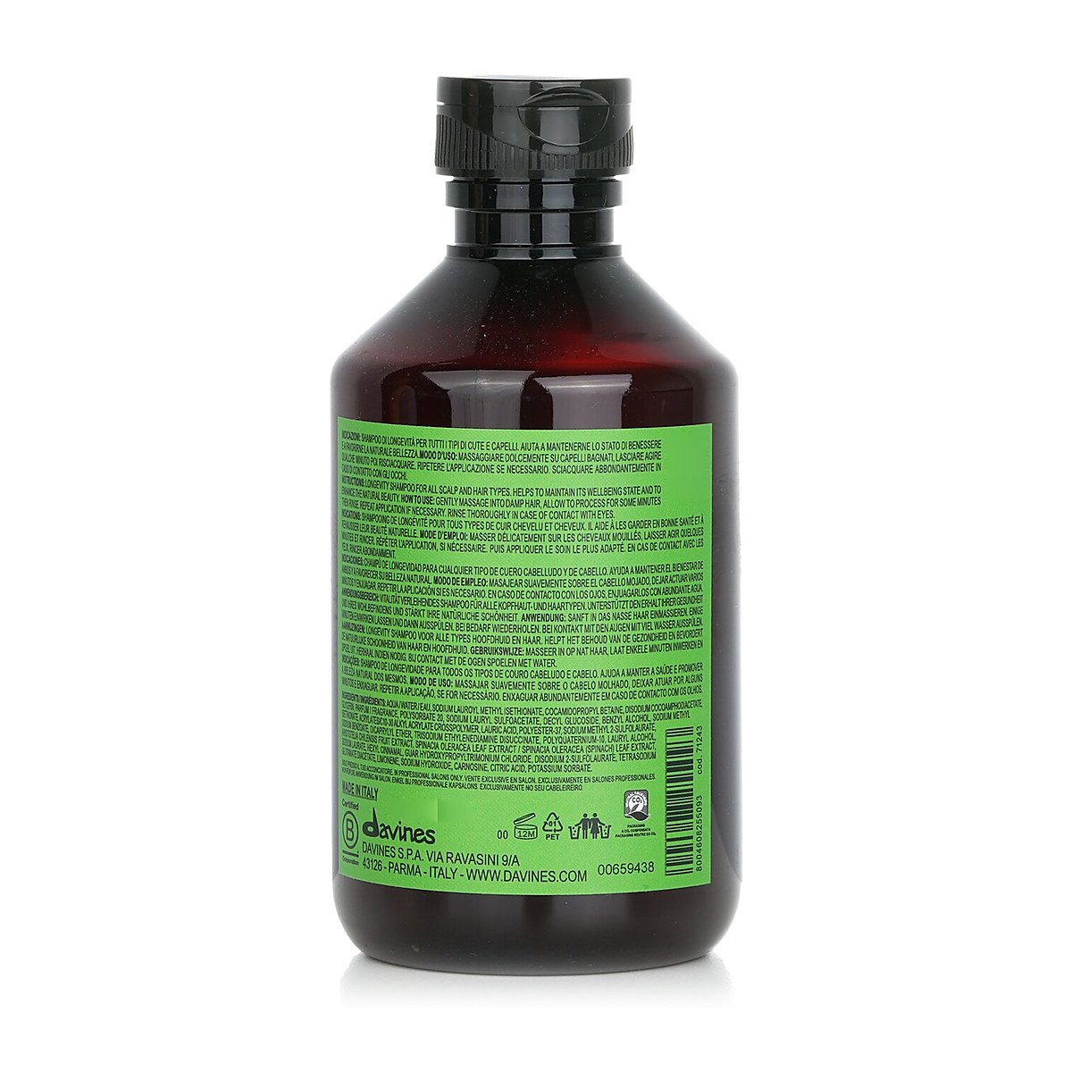 Davines Natural Tech Renewing Shampoo (For All Scalp and Hair Types) 250ml/8.45oz