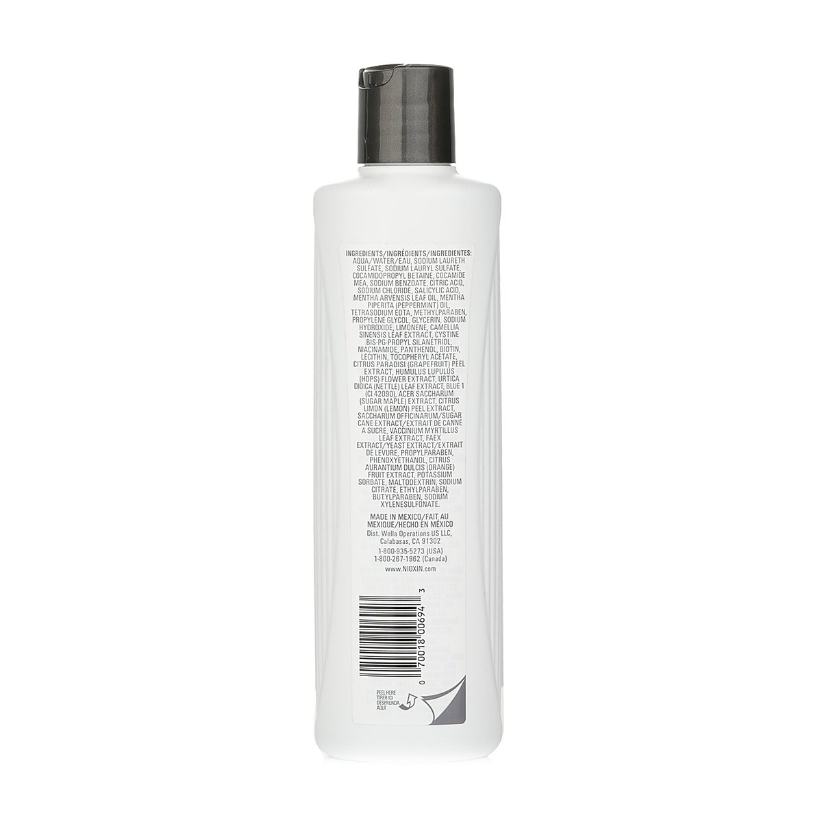 Nioxin Derma Purifying System 1 Cleanser Shampoo (Naturlig h&aring;r, mild h&aring;rtap) 300ml/10.1oz