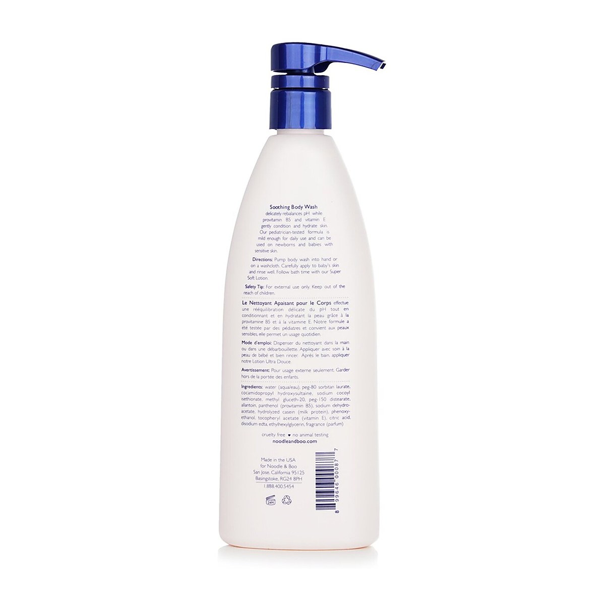Noodle & Boo Soothing Body Wash - For Newborns & Babies with Sensitive Skin 473ml/16oz