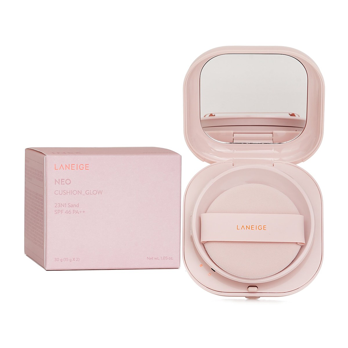 Laneige 네오 쿠션 글로우 SPF 46 21N1 베이지 30g(15g x 2)