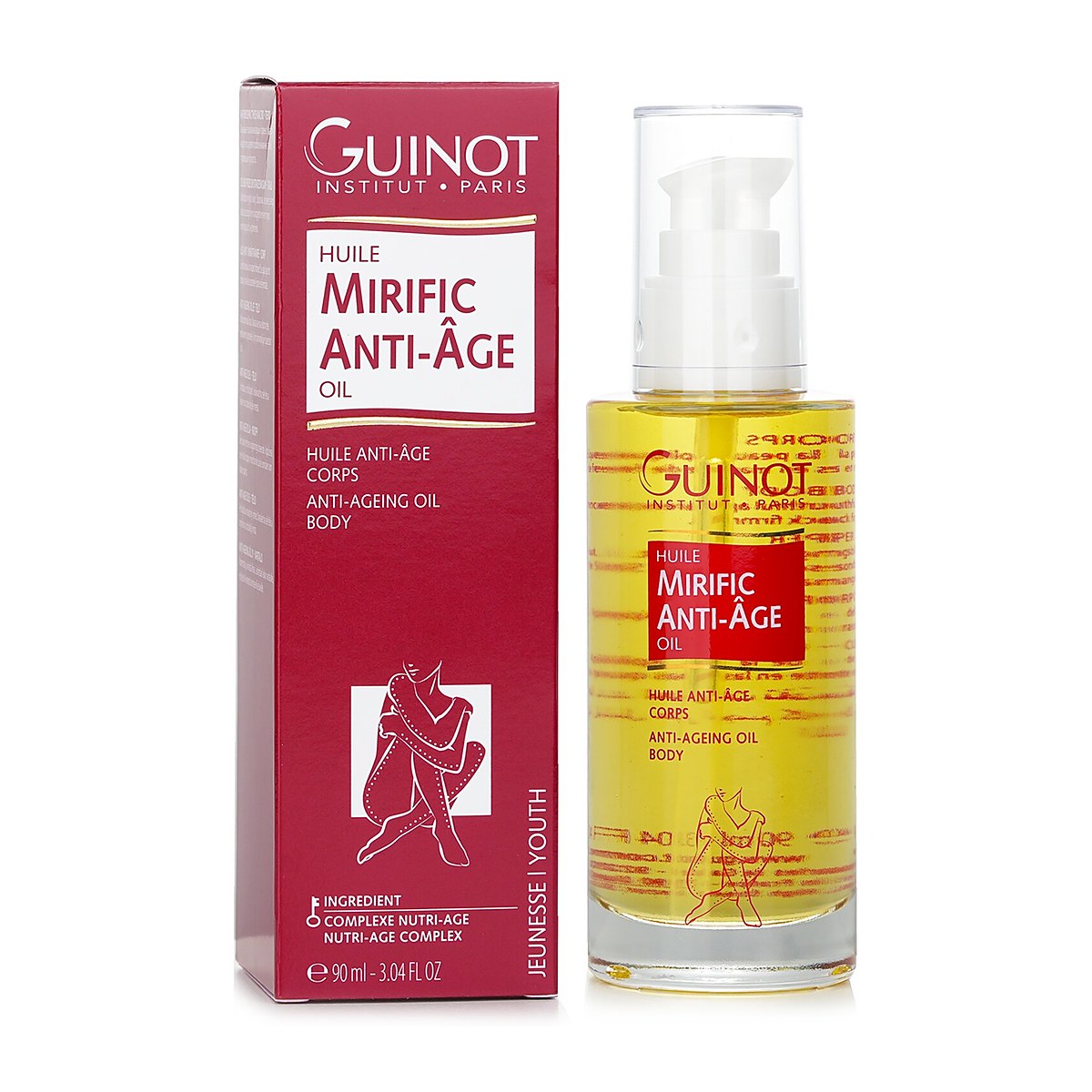 Guinot Mirific Anti Age Oil (For Body) 90ml/3.04oz