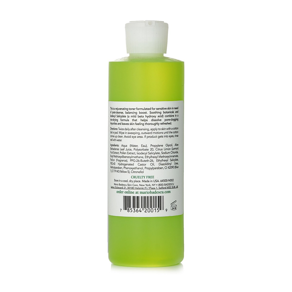 Mario Badescu 角质蛋白胶原爽肤露 - 混合性/ 干性/ 敏感性肌肤适用 236ml/8oz