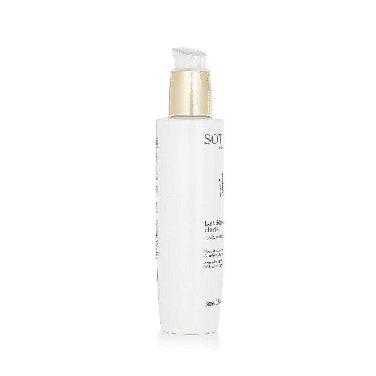 Sothys Čistic&iacute; ml&eacute;ko Clarity &ndash; pro pleť s křehk&yacute;mi kapil&aacute;rami, s v&yacute;tažkem z vil&iacute;nu 200ml/6.76oz