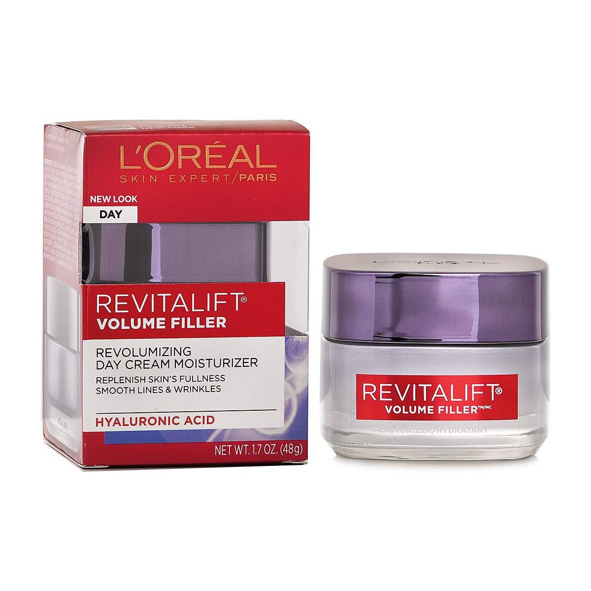 L'Oreal Revitalift Volume Filler Revolumizing Day Cream Hidratante 48g/1.7oz