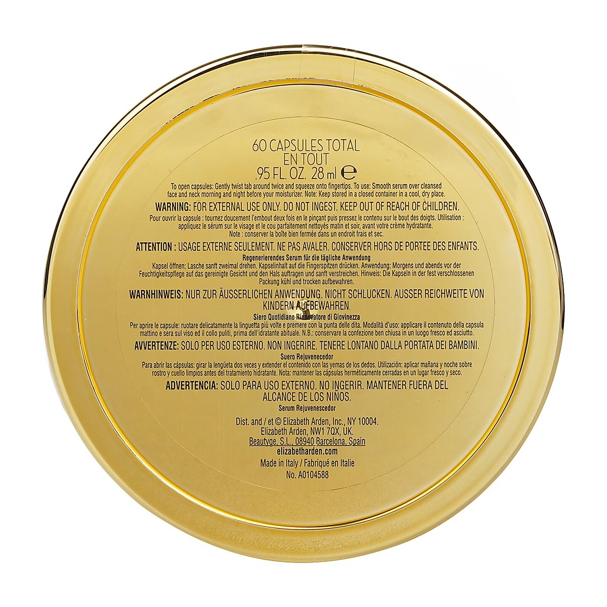 Elizabeth Arden Ceramide Capsules Daily Youth Restoring Serum - ADVANCED 60caps