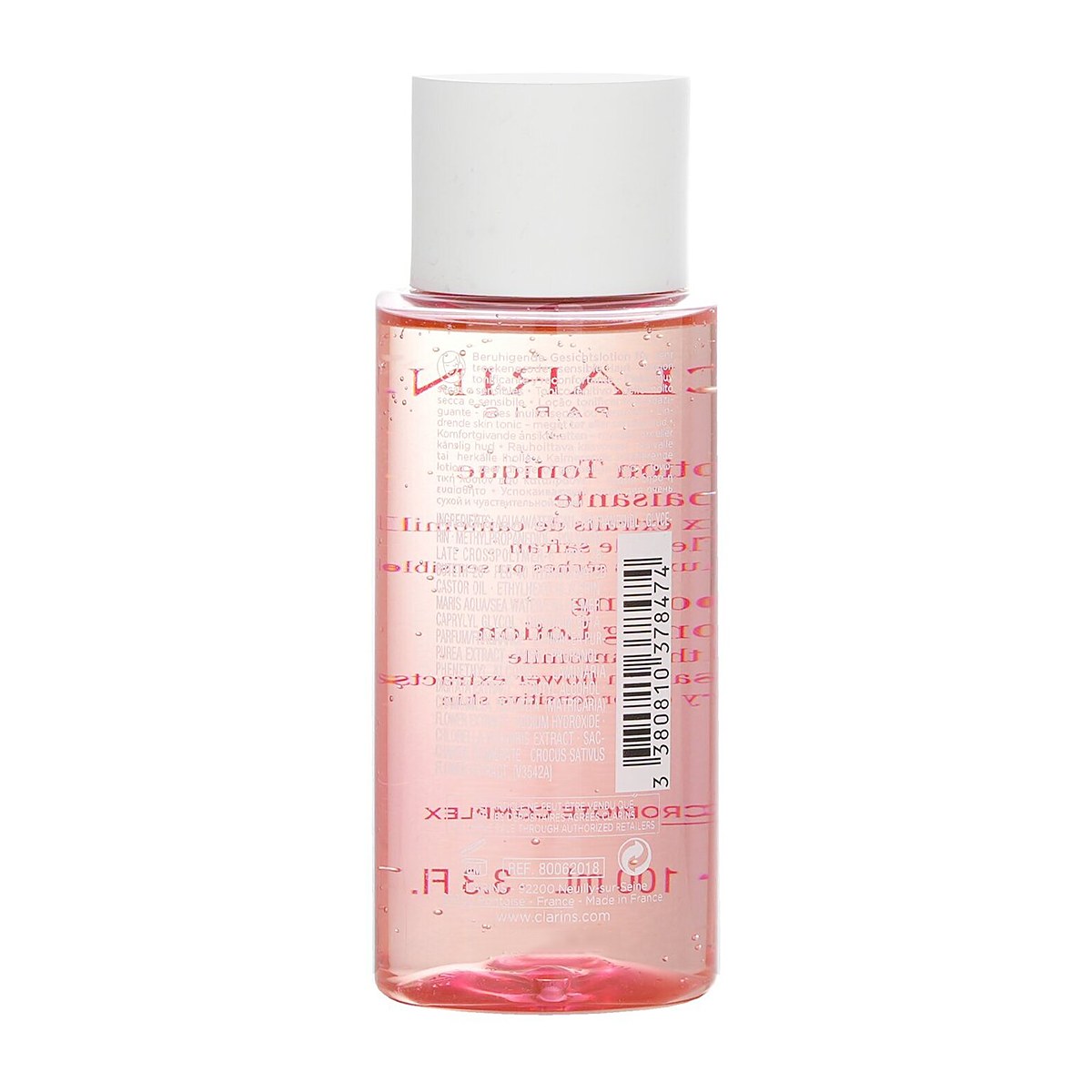 Clarins غسول موحد مرطب بالمرج ومستخلص زهر الزعفران - للبشرة الجافة أو الحساسة 100ml/3.3oz