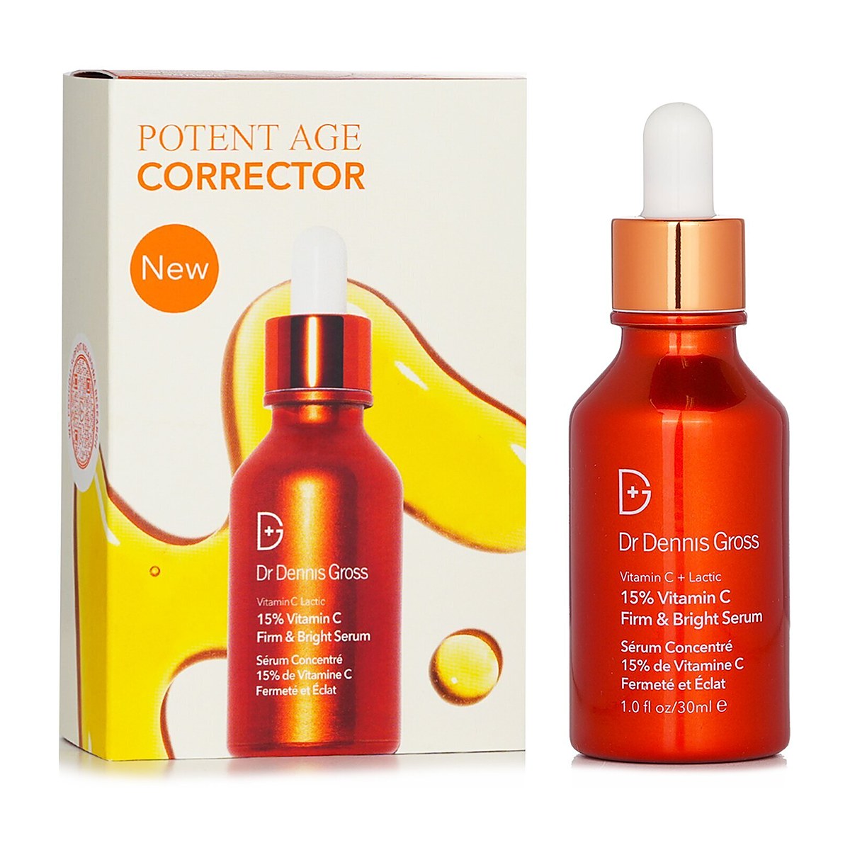 Dr Dennis Gross Vitamin C Lactic 15% Vitamin C Firm & Bright Suero 30ml/1oz