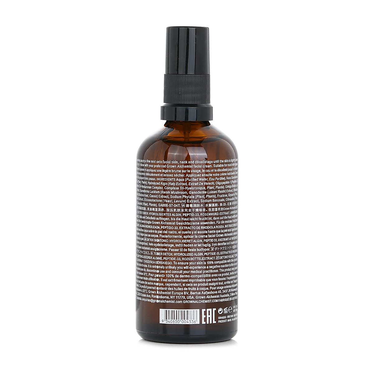 Grown Alchemist 排毒爽肤喷雾 100ml/3.38oz