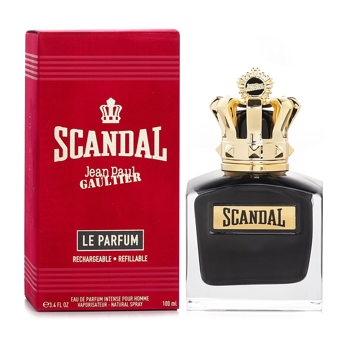 Jean Paul Gaultier 스캔들 르 파품 인텐시브 푸어 옴므 오 드 파품 스프레이 100ml/3.4oz