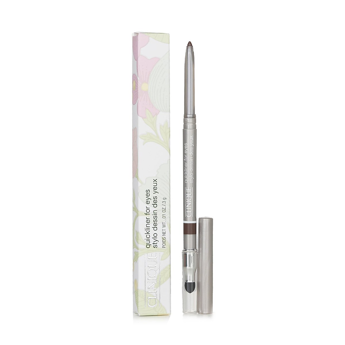 Clinique Quickliner For Eyes silm&auml;nrajaus - 02 Smoky Brown 0.3g/0.01oz
