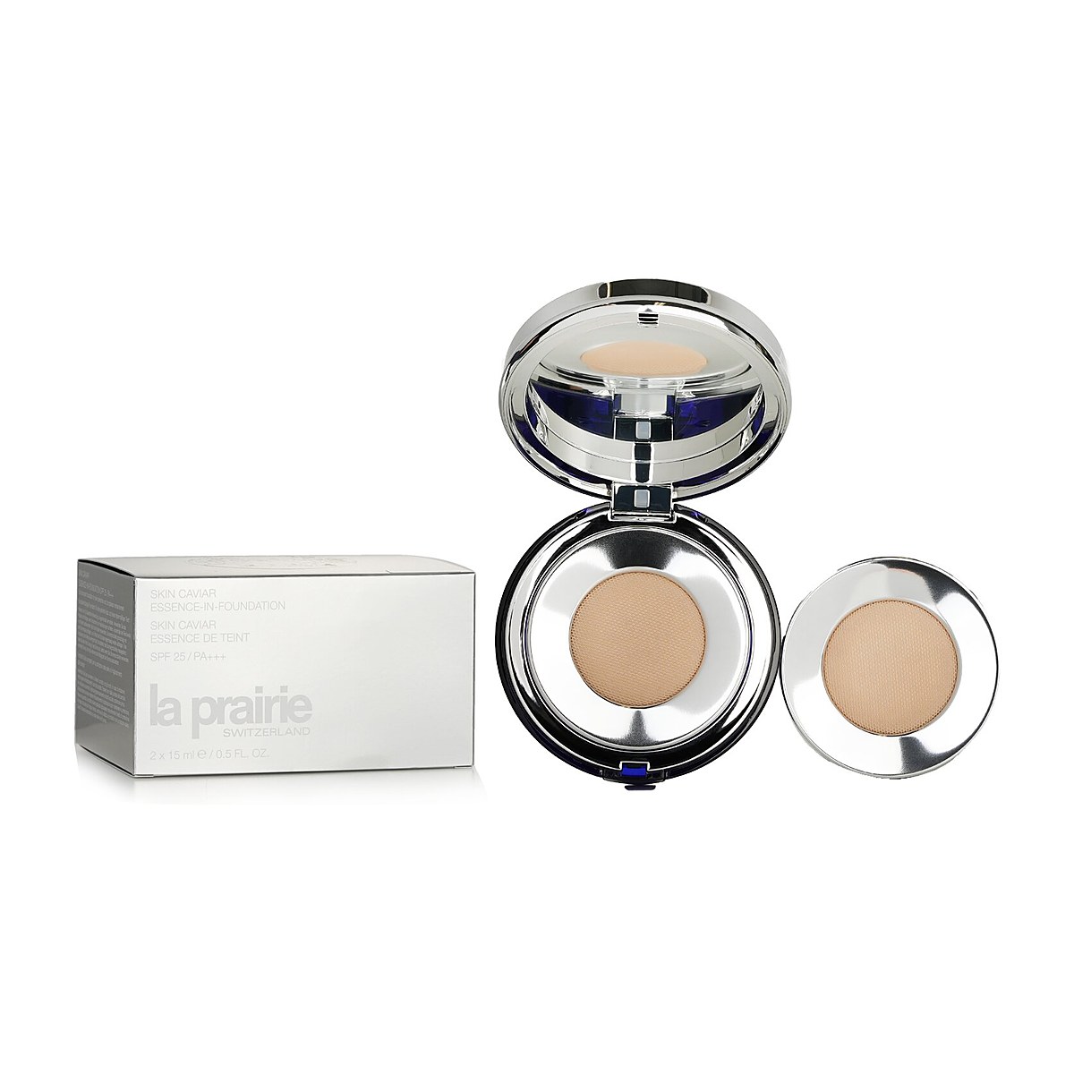 La Prairie Skin Caviar Essence In Foundation SPF 25 NC20 Peche 2x15ml/0.5oz