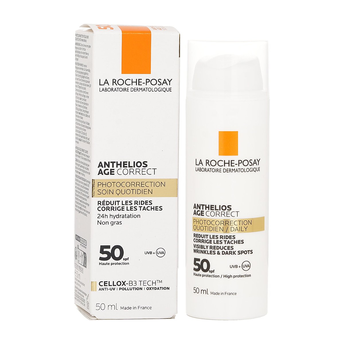 La Roche Posay Anthelios Age Correct Daily Photocorrection - Visibly Reduces Wrinkles & Dark Spots SPF 50 50ml/1.7oz