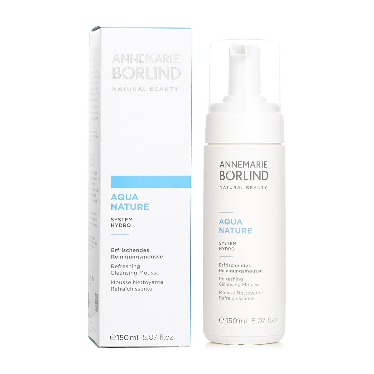 Annemarie Borlind アクアネイチャー システム ハイドロ リフレッシング クレンジング ムース - 乾燥肌用 150ml/5.07oz