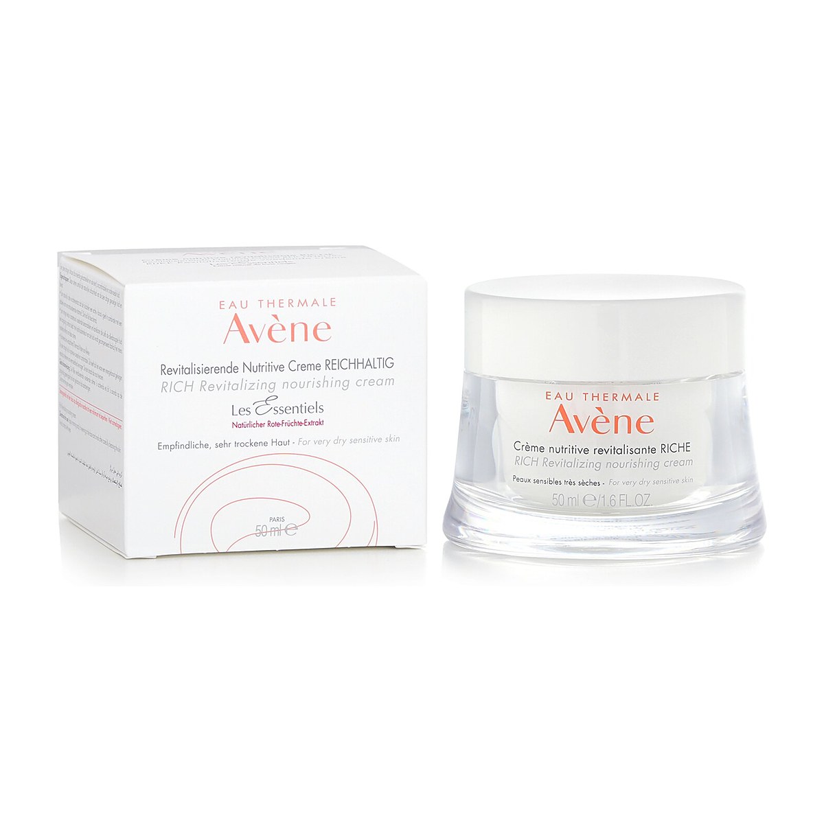 Avene Revitalizing Nourishing Rich Cream - For Very Dry Sensitive Skin 50ml/1.6oz