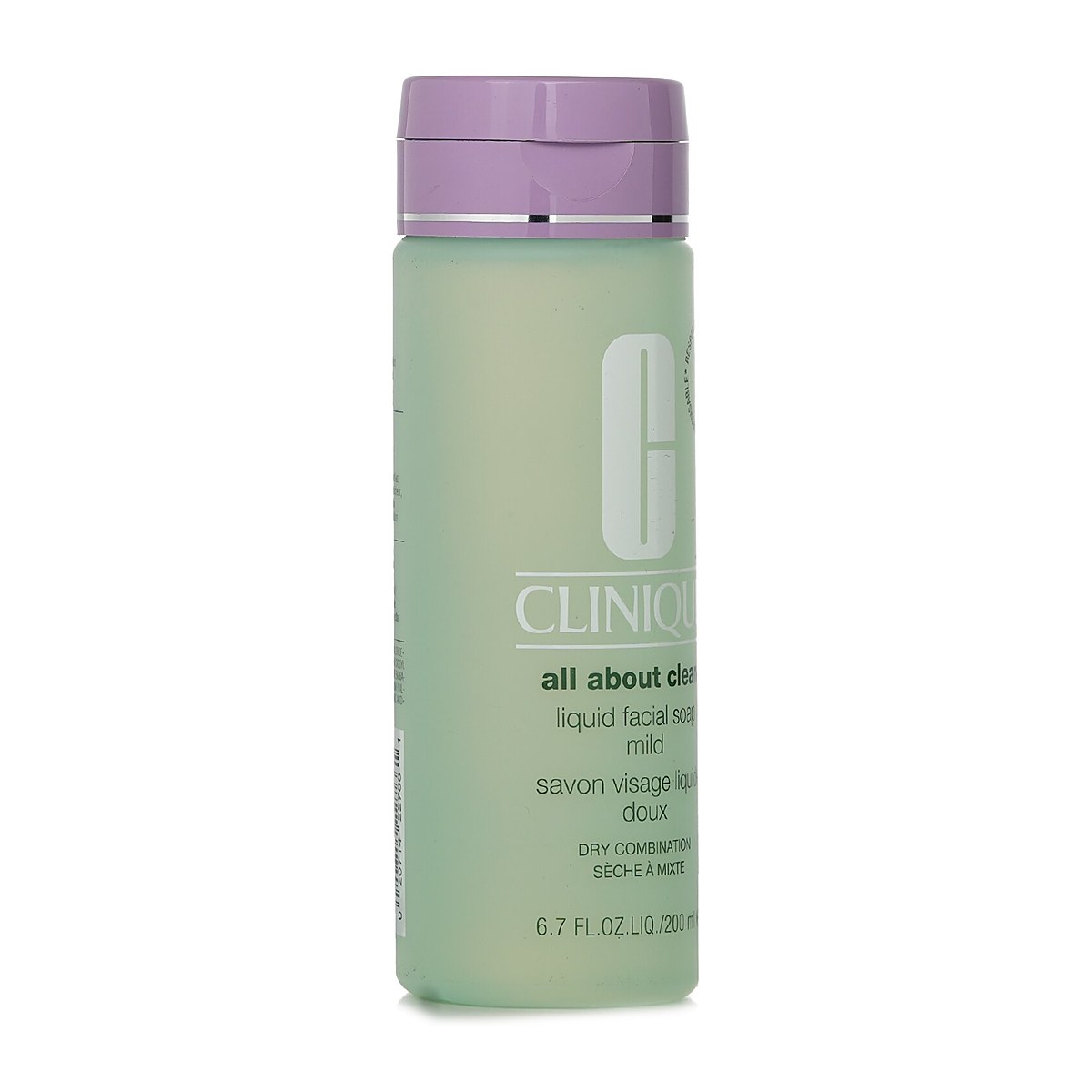 Clinique All About Clean Liquid Facial Soap Da hỗn hợp nhẹ - kh&ocirc;(Random Packaging) 200ml/6.7oz