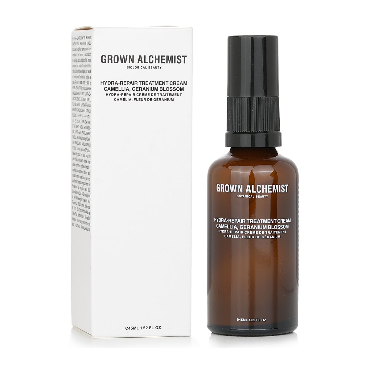 Grown Alchemist ไฮดรา-รีแพร์ ทรีทเมนท์ ครีม - คามีเลีย, เจอราเนียม บลอสซั่ม 45ml/1.52oz