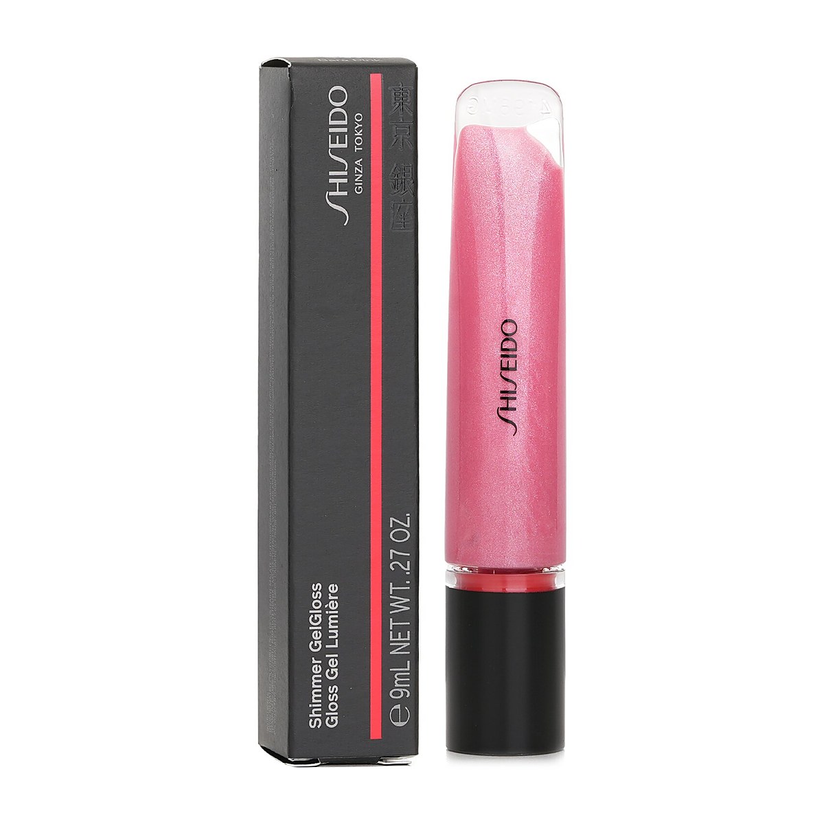 Shiseido Shimmer Gel Gloss 04 Bara Pink 9ml/0.27oz
