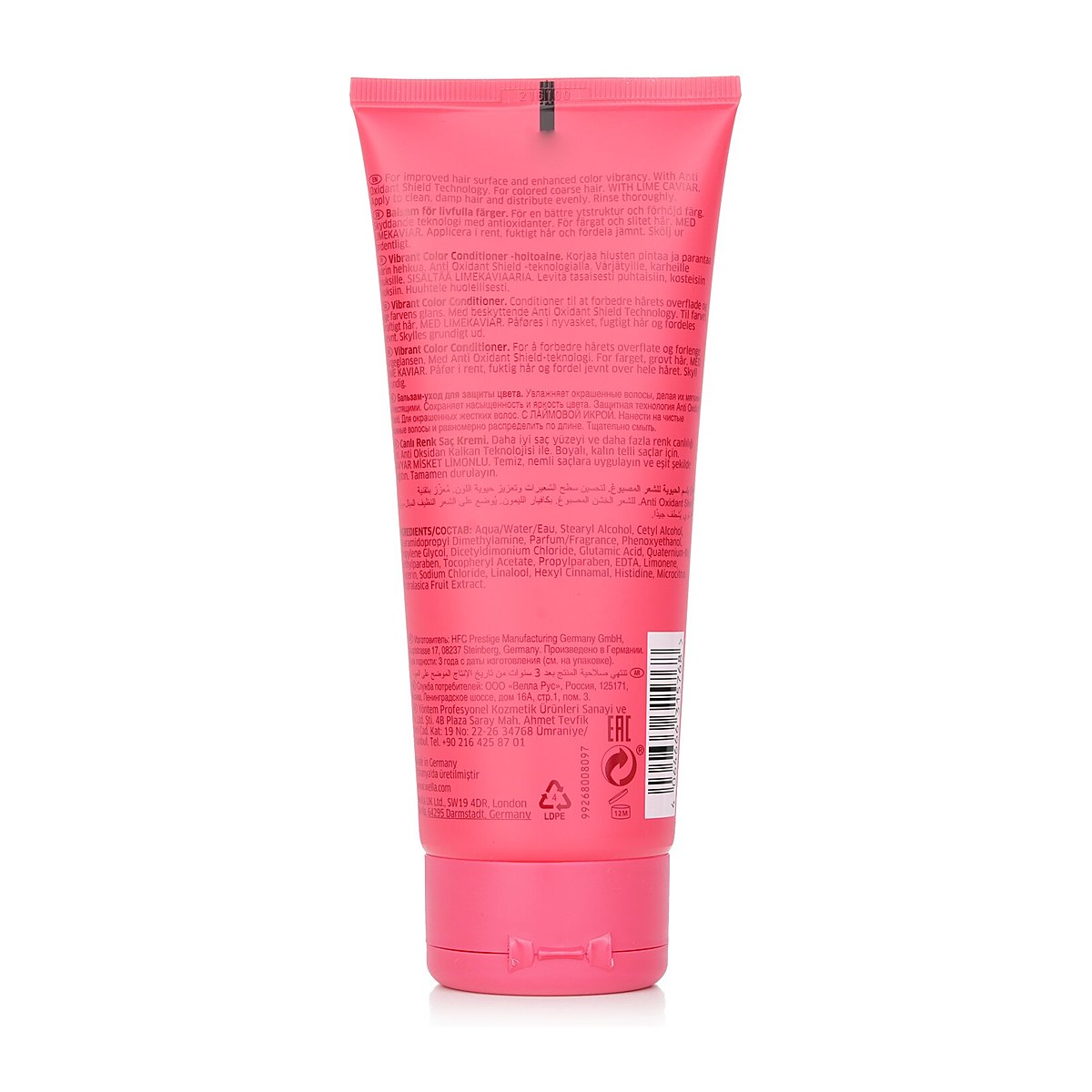Wella Invigo Brilliance Acondicionador Color Vibrante Coarse 200ml/6.7oz