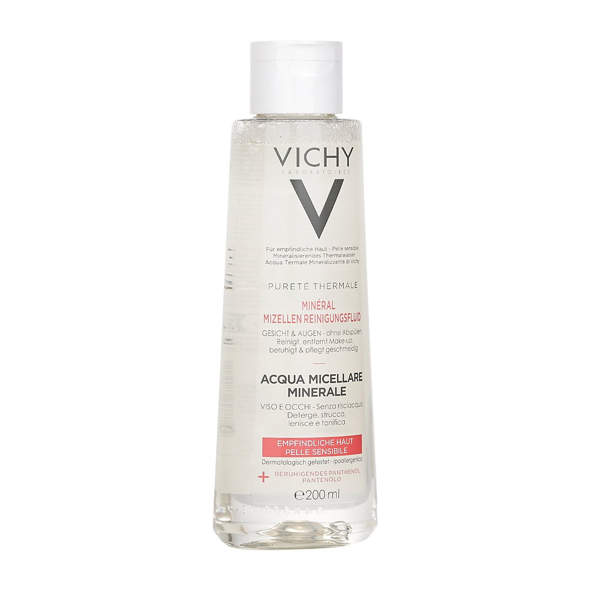 Vichy Purete Thermale Mineral Micellar Water - For Sensitive Skin(Random Packaging) 200ml/6.7oz